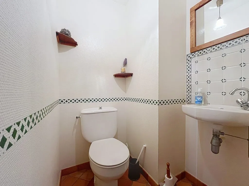 WC séparés du gîte